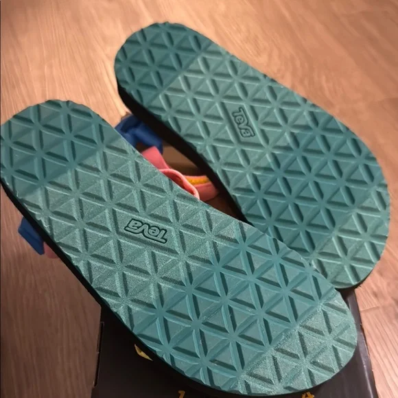 Teva Kids' Multicolor Strap Sandals - Picture 11 of 13